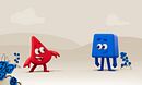 Casann Dearg le Gorm (Red Meets Blue)