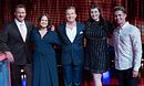 AJ Pritchard, Hollie Arnold, Giovanna Fletcher and Russell Watson