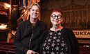 Julian Clary and Jo Brand