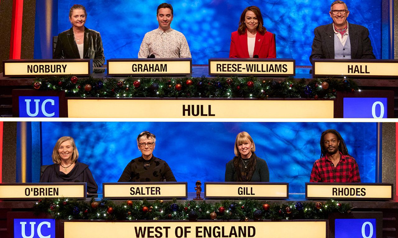 Christmas university challenge about tv listings on demand listings