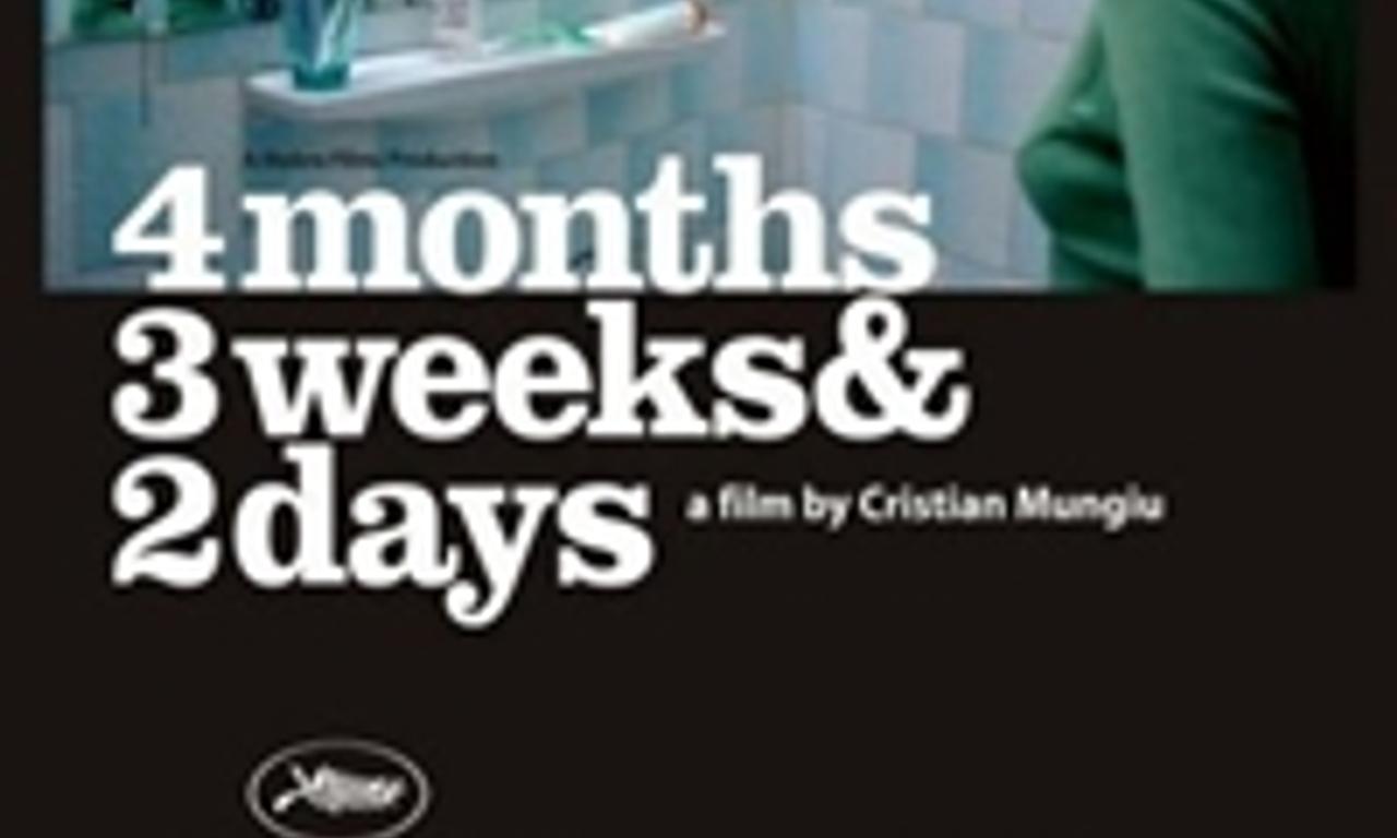 header image for 4 Months, 3 Weeks and 2 Days