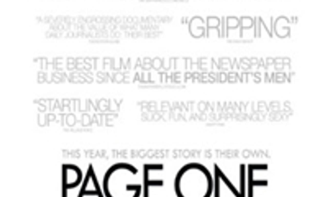 header image for Page One: Inside the New York Times