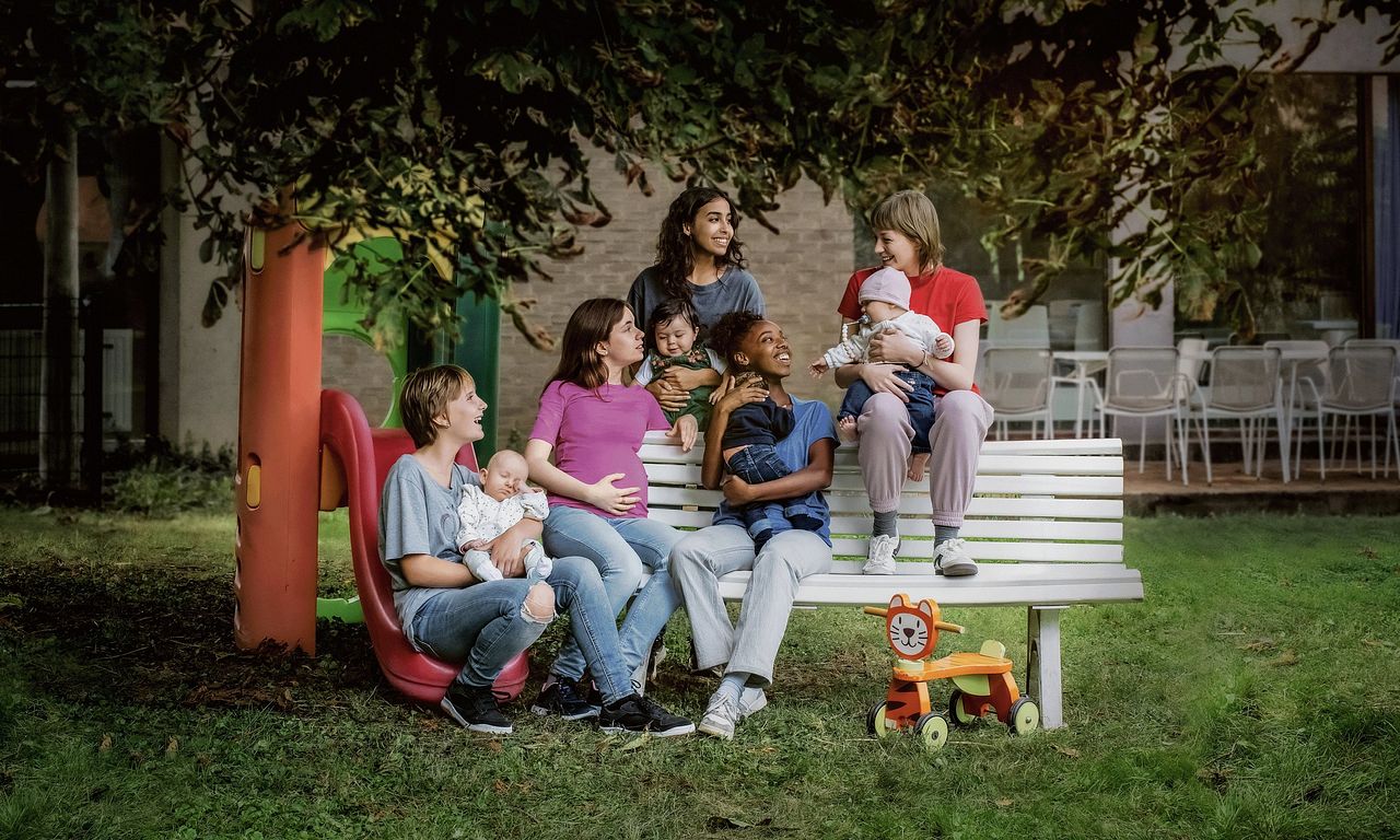 header image for Young Mothers