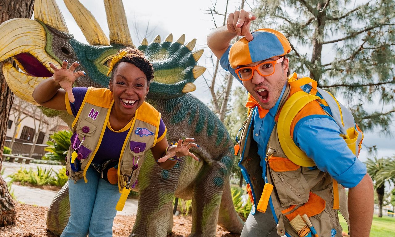 header image for Blippi's Big Dino Adventure