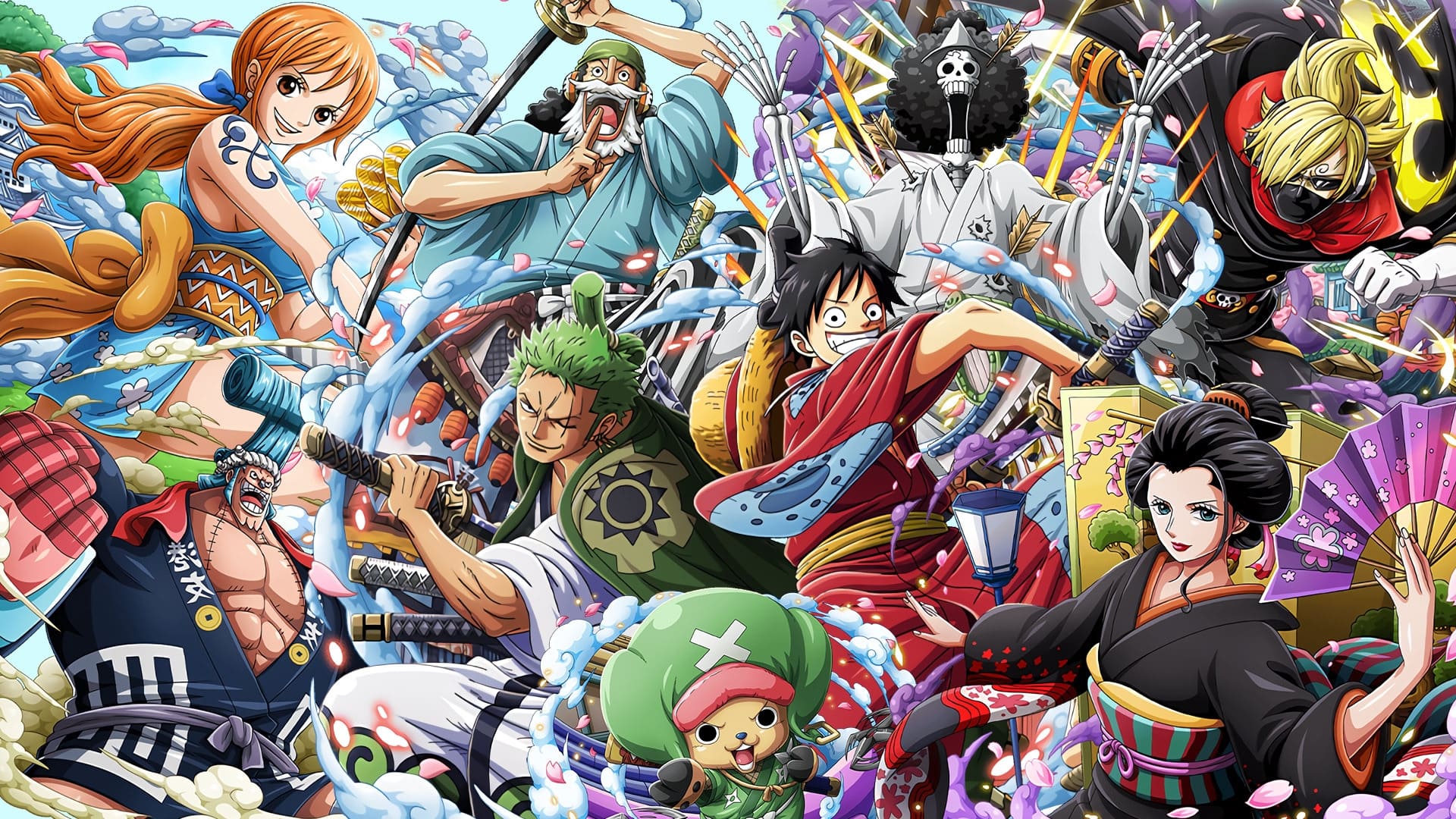 One piece sale cartoon online