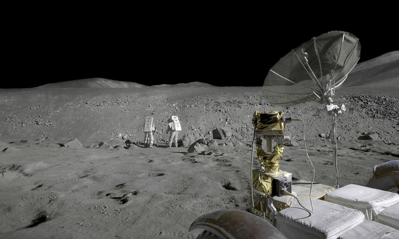 header image for Magnificent Desolation: Walking on the Moon