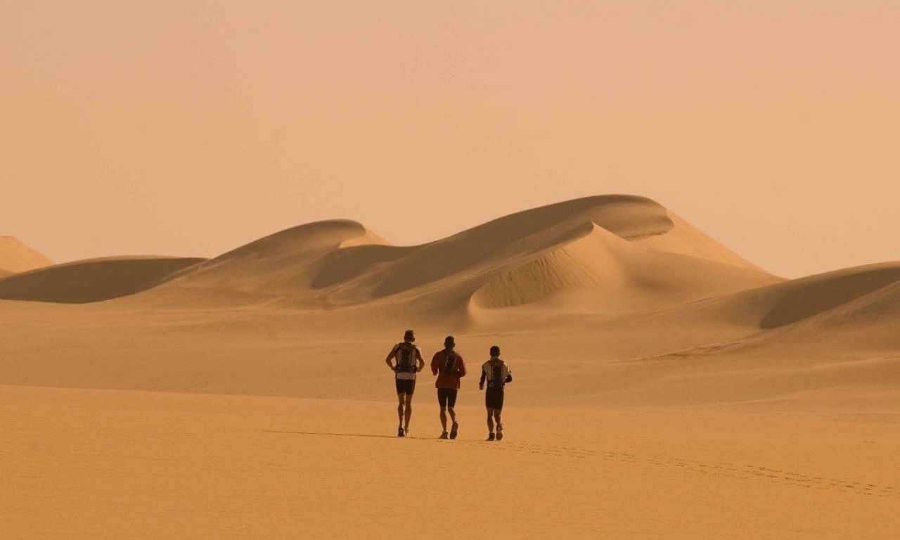 header image for Running the Sahara