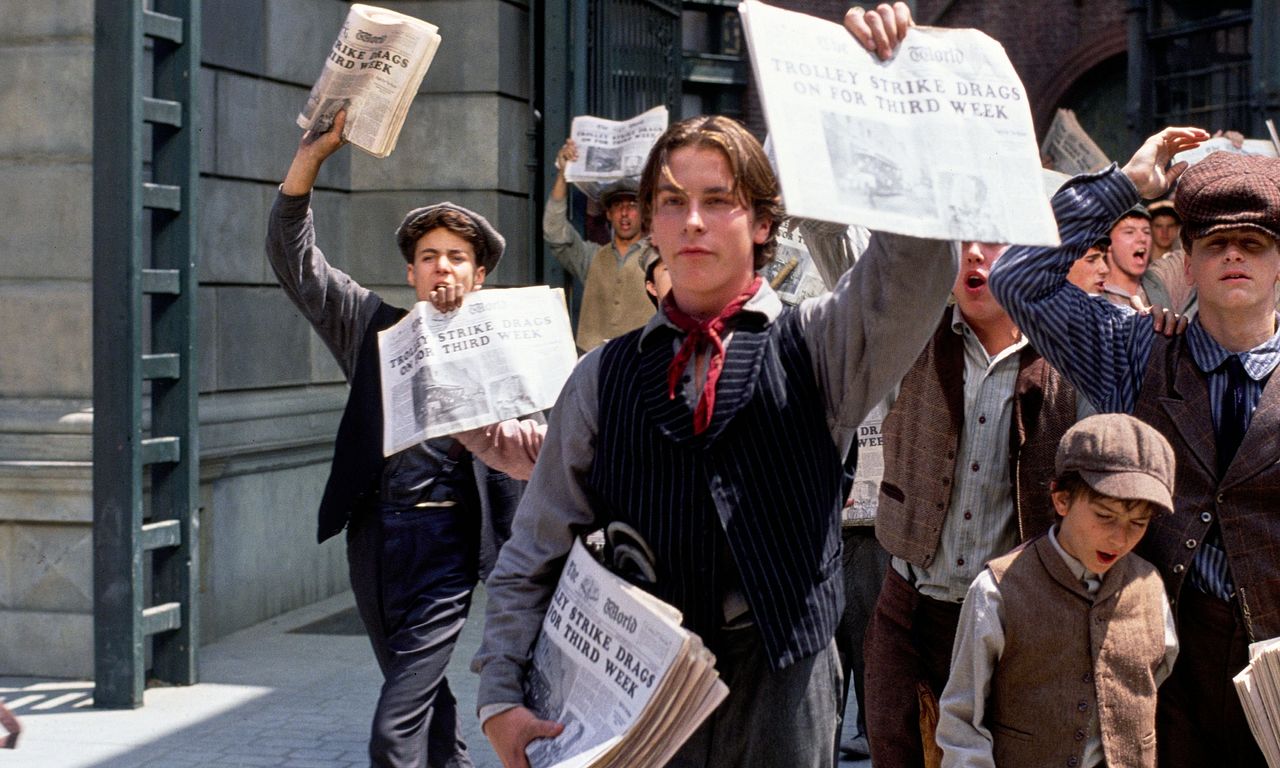 header image for Newsies