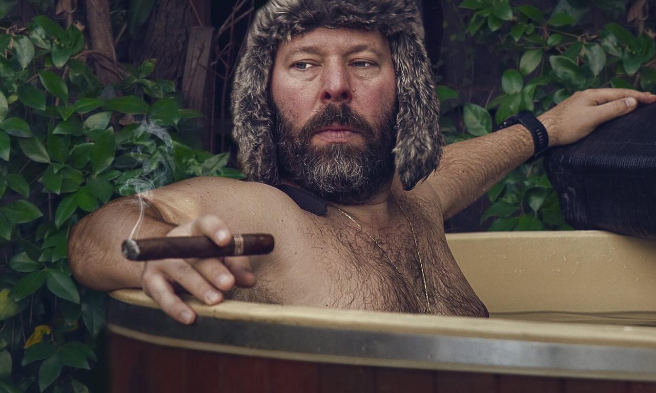 header image for The Cabin with Bert Kreischer