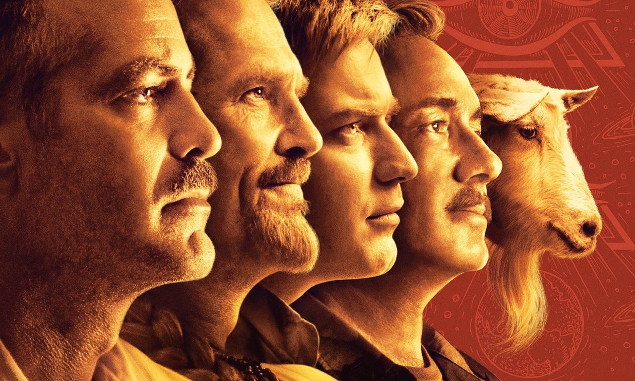 header image for The Men Who Stare at Goats