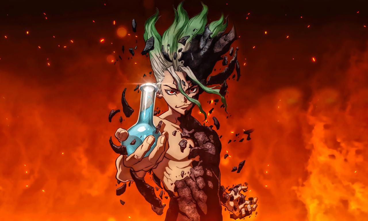 header image for Dr. STONE