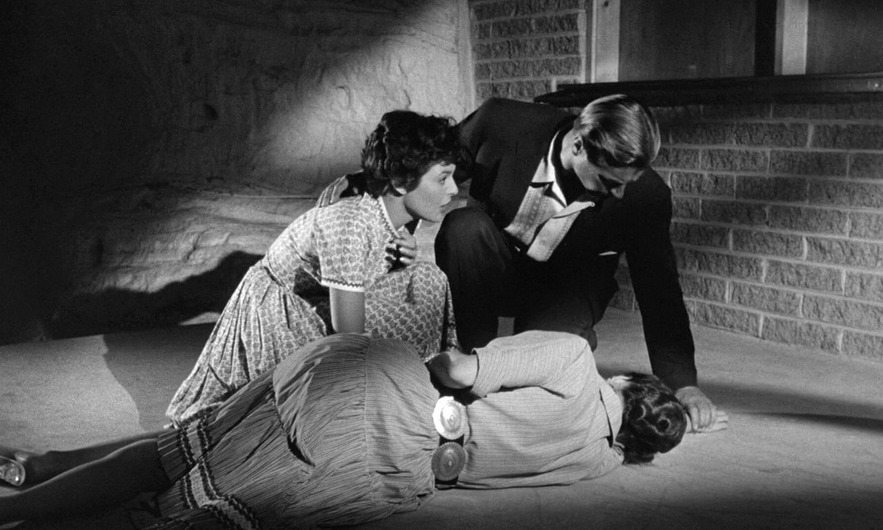 header image for The Girl in Black Stockings