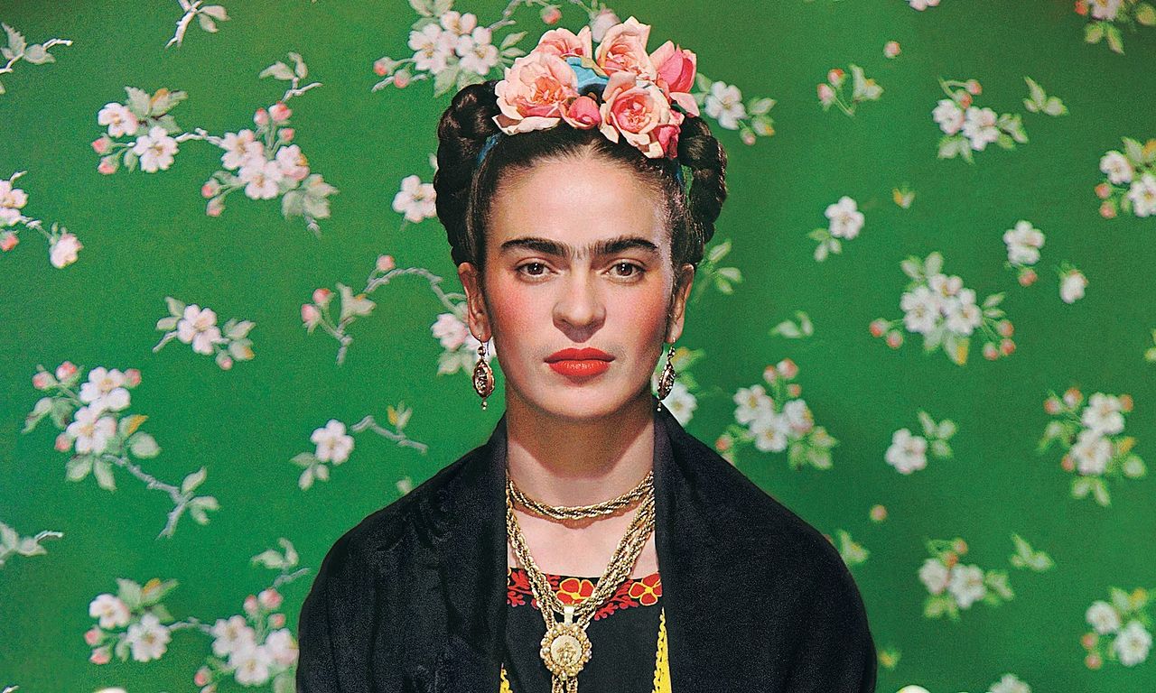 header image for Becoming Frida Kahlo