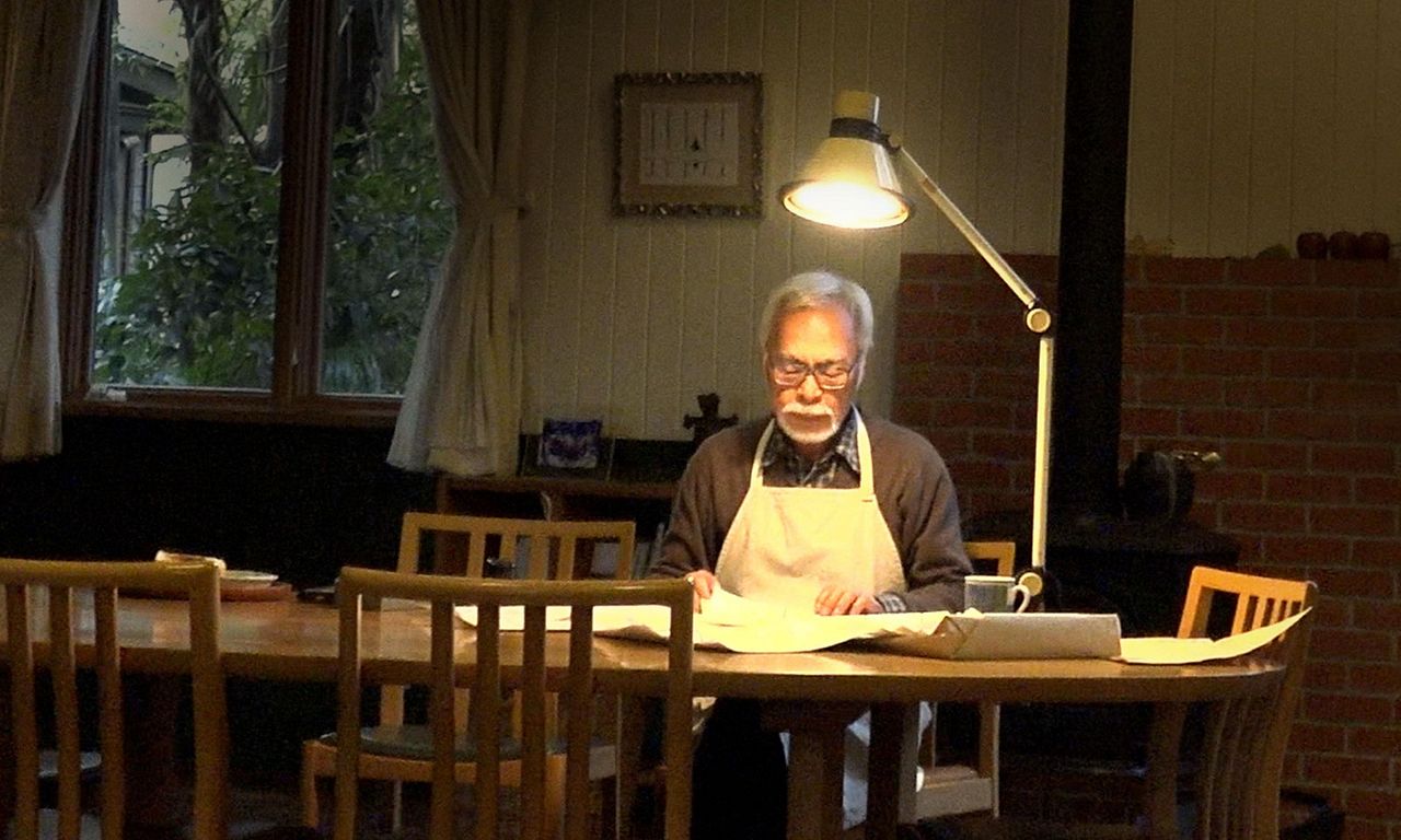 header image for Hayao Miyazaki and the Heron