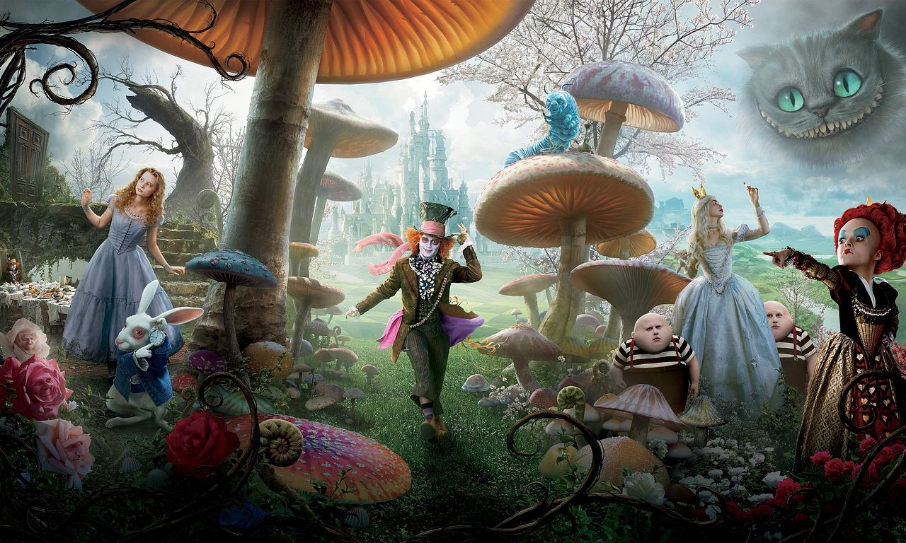 header image for Alice in Wonderland