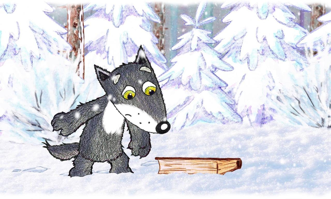 header image for The Little Grey Wolfy - The Winter Story