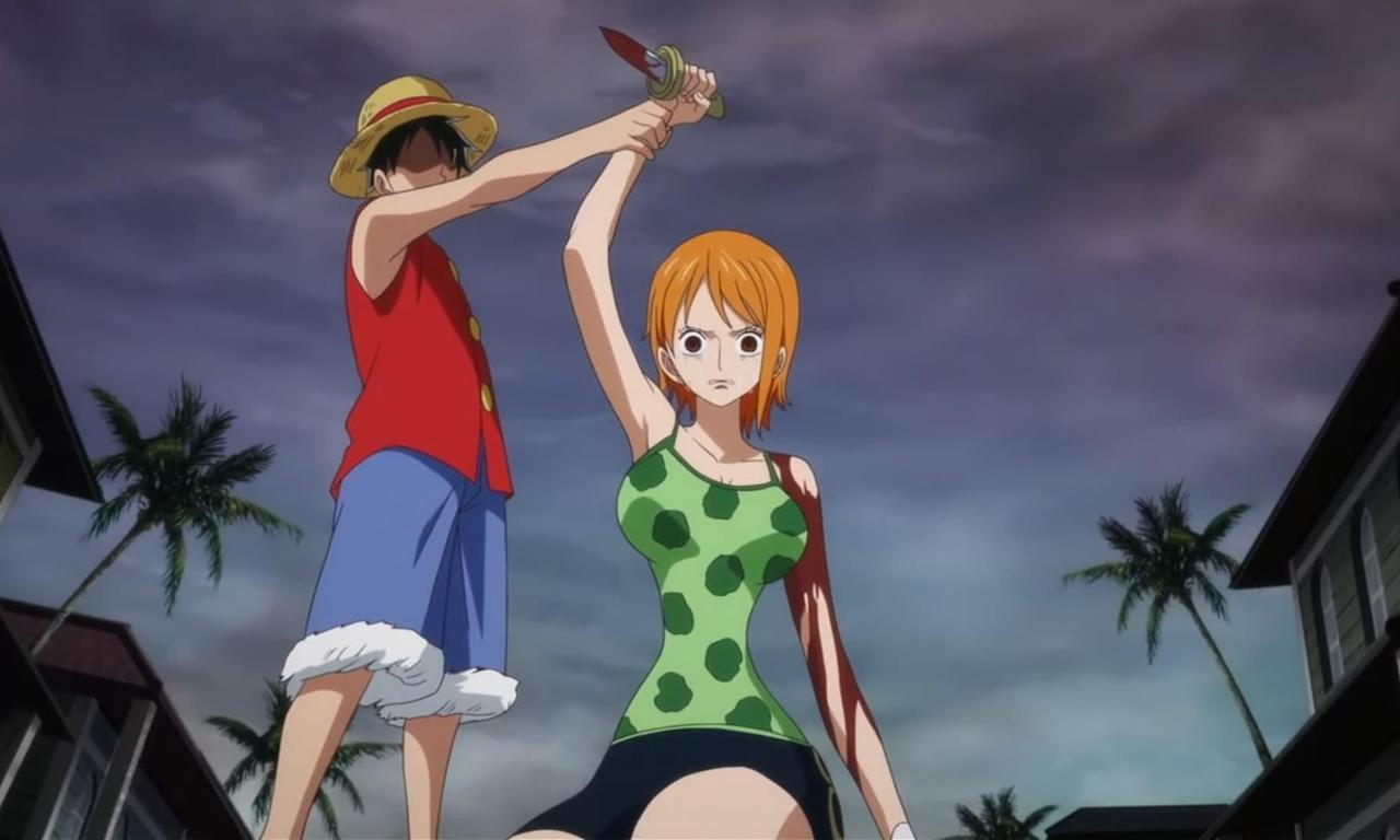 One Piece – Nami's Cry  One of the defining early moments in One