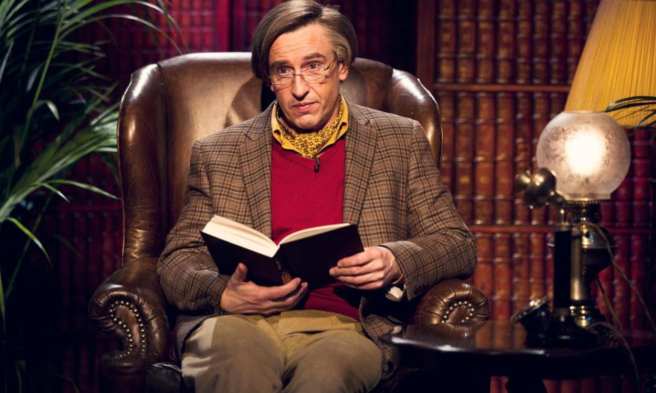 header image for Alan Partridge on Open Books with Martin Bryce