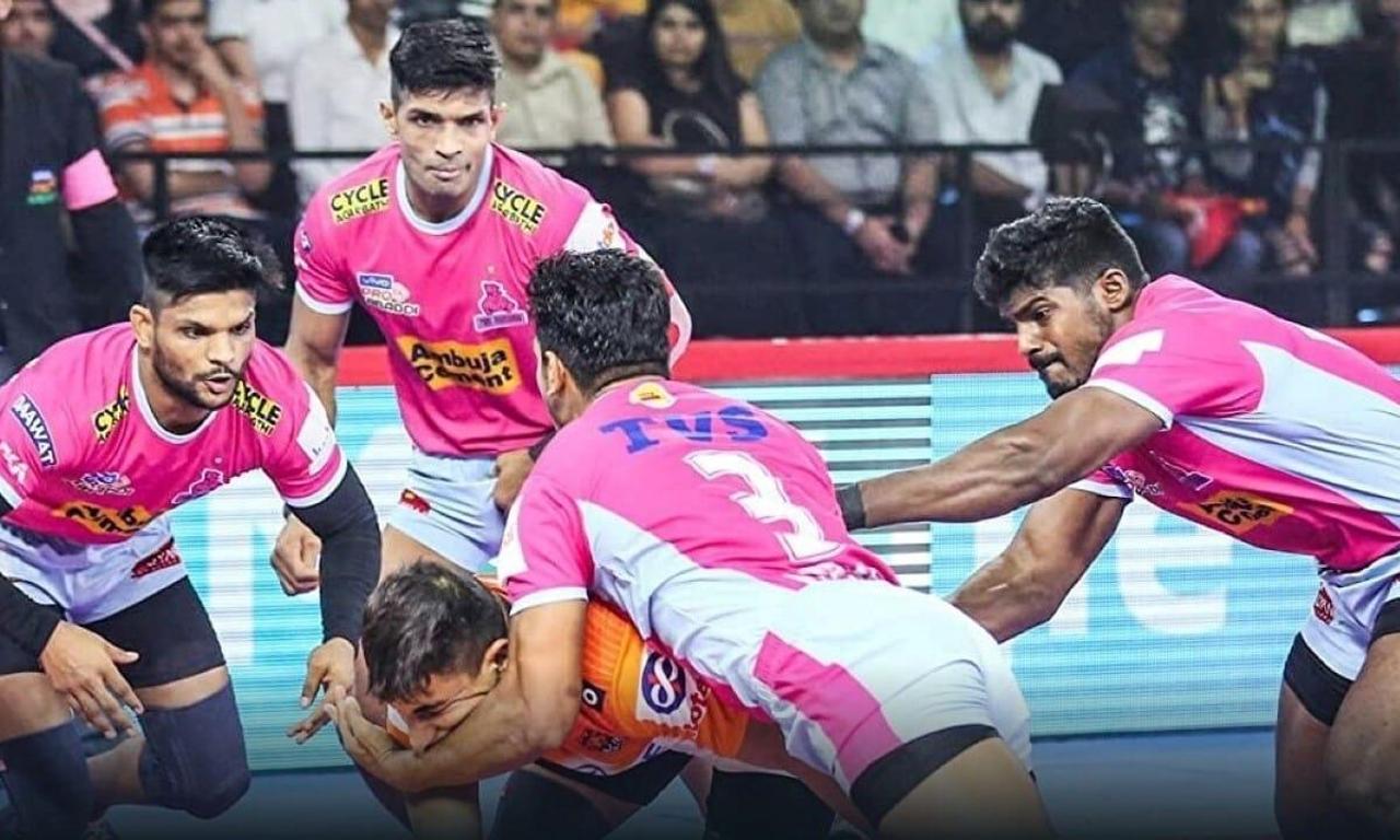 jaipur pink panthers jersey