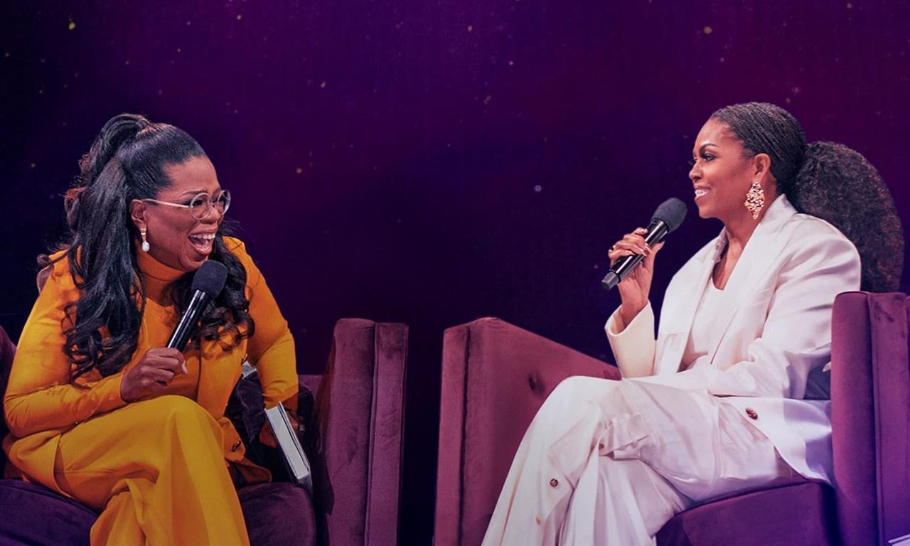 header image for The Light We Carry: Michelle Obama and Oprah Winfrey