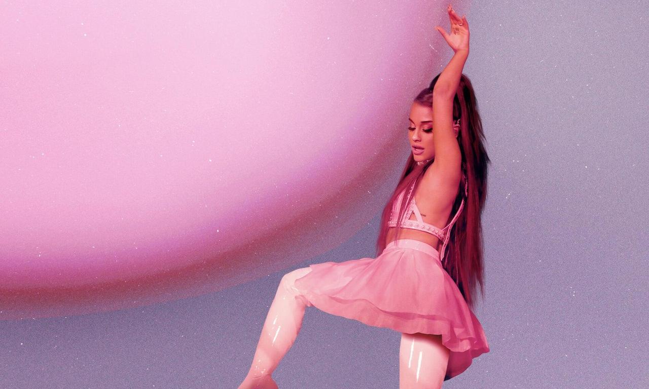 header image for ariana grande: excuse me, i love you