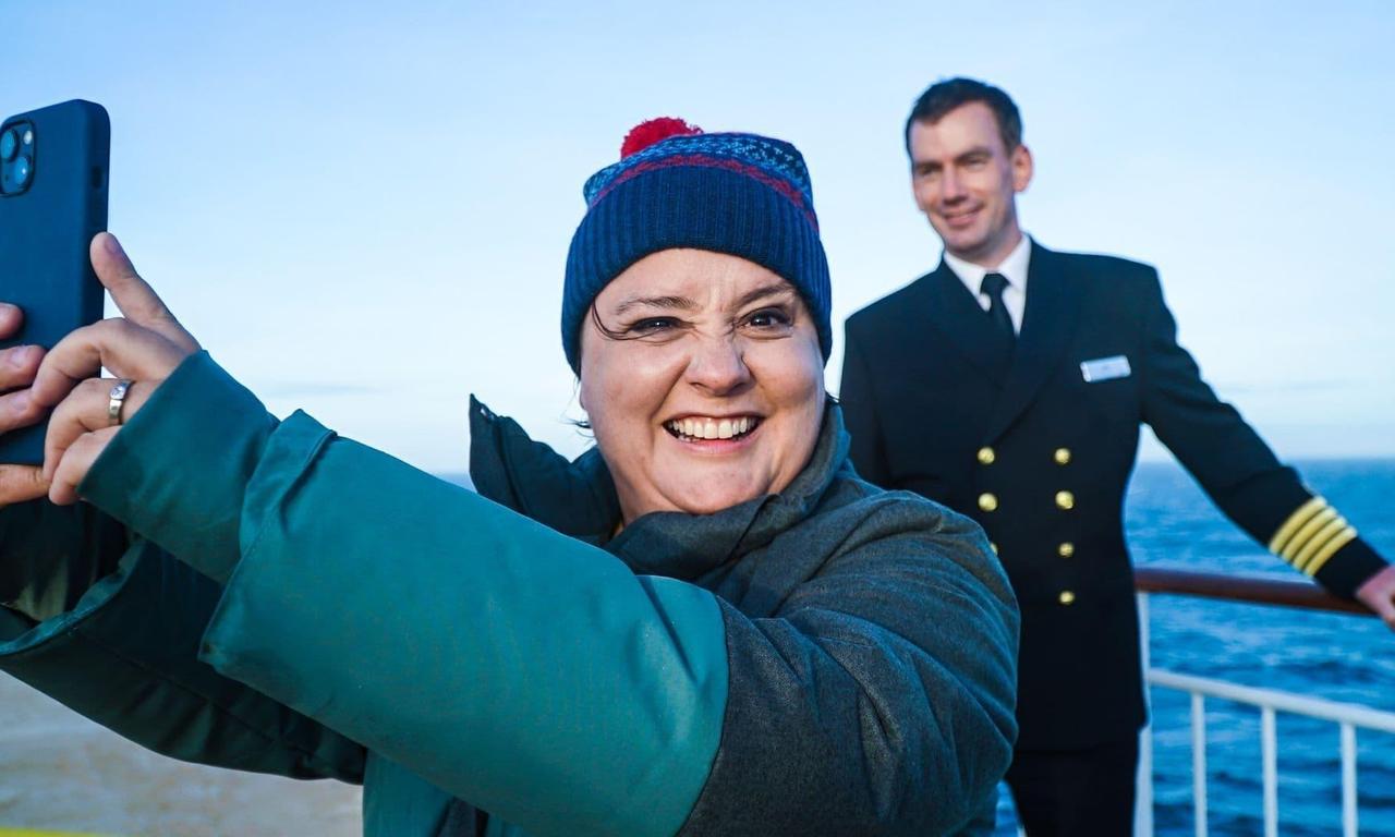 header image for Christmas Cruising with Susan Calman