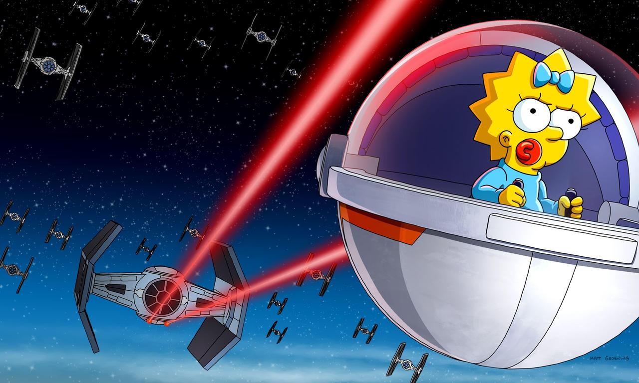 header image for Maggie Simpson in "Rogue Not Quite One"