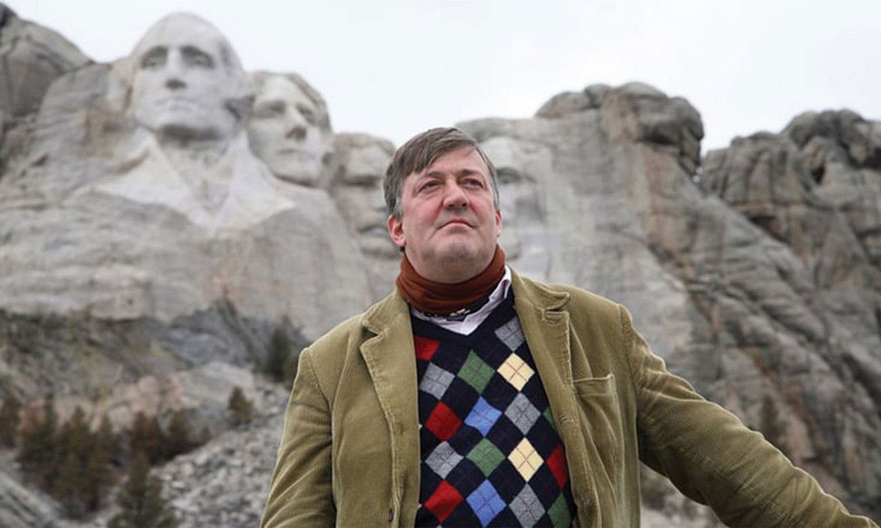 header image for Stephen Fry in America