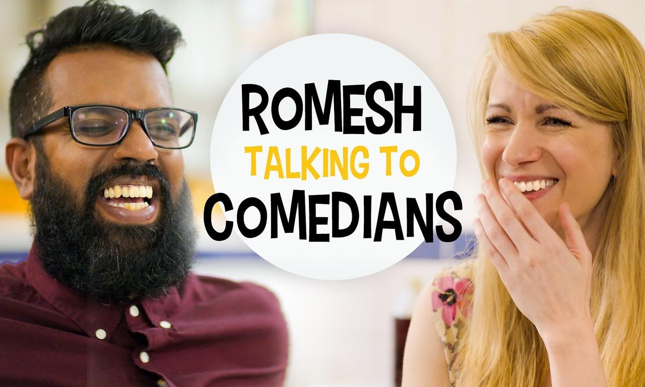 header image for Romesh: Talking to Comedians