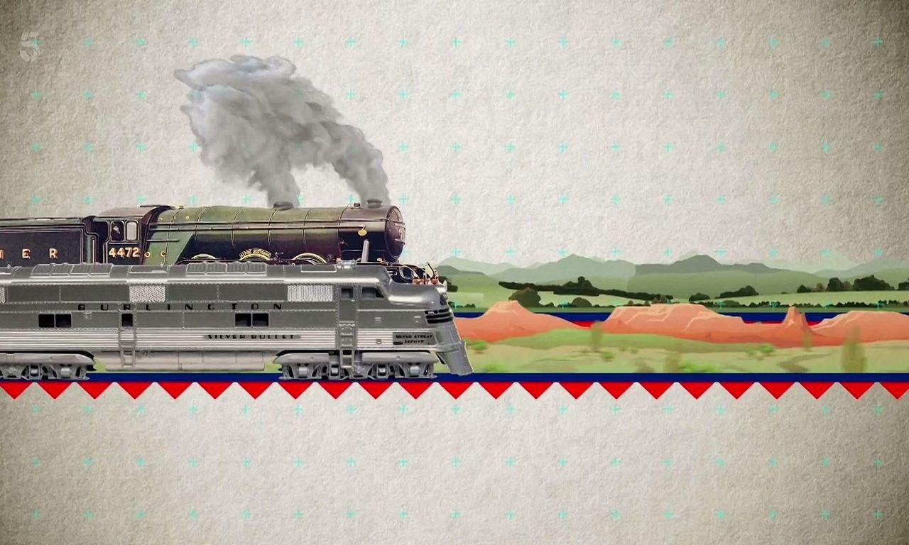 header image for Ian Hislop's Trains That Changed the World