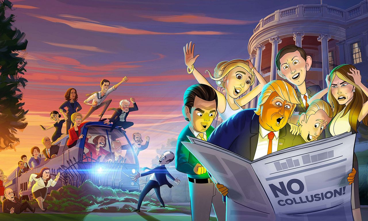 header image for Our Cartoon President