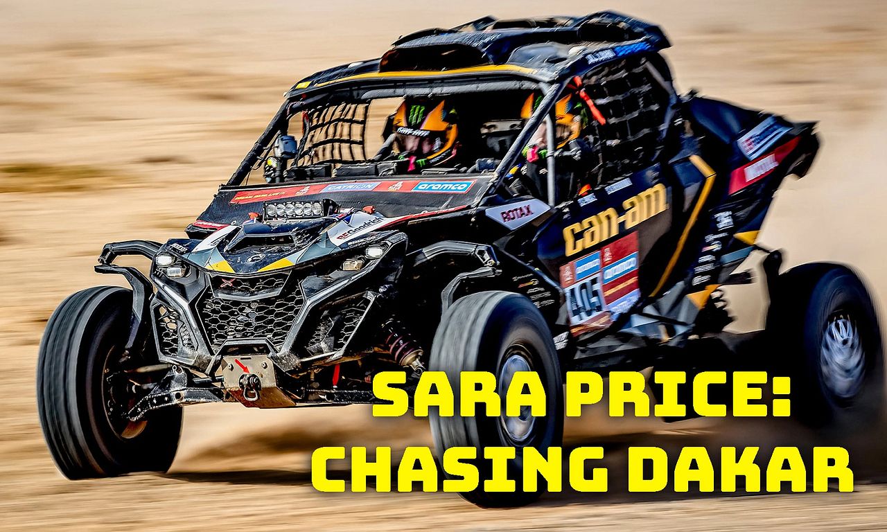 header image for Sara Price: Chasing Dakar