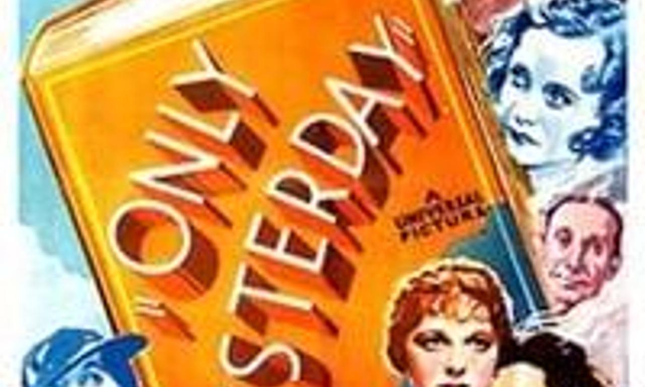 header image for Only Yesterday