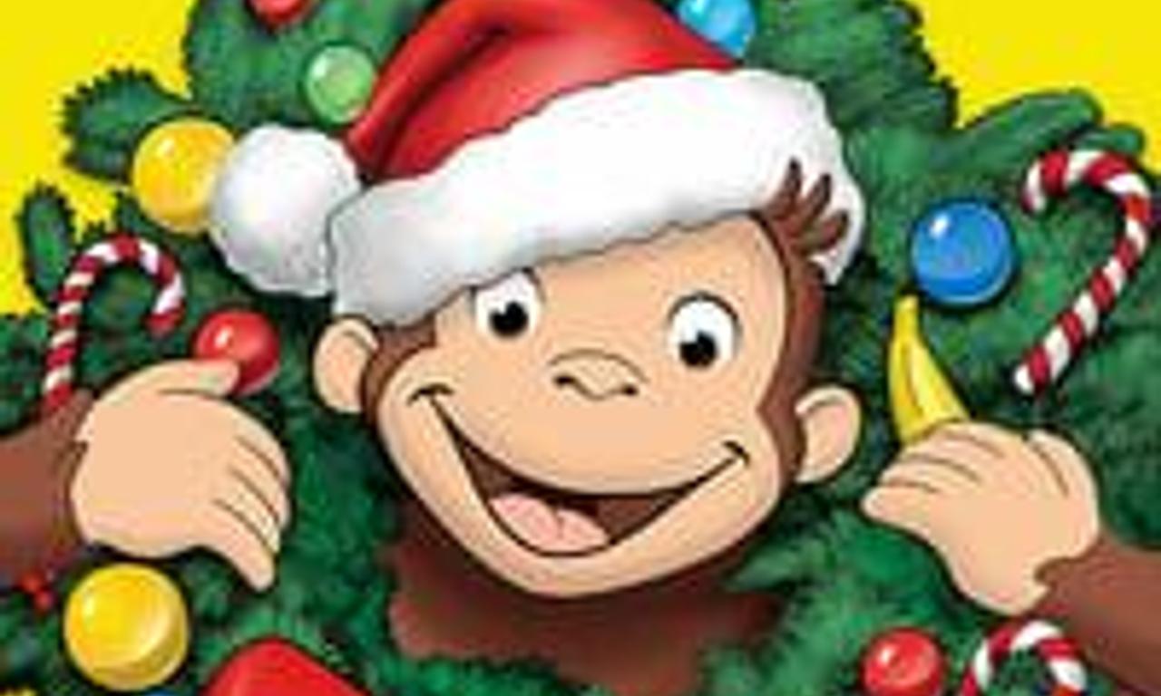 header image for Curious George: A Very Monkey Christmas