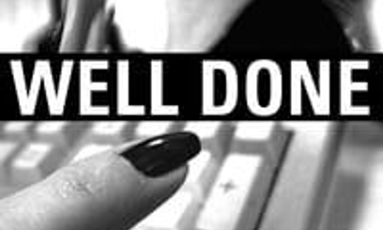 header image for Well Done