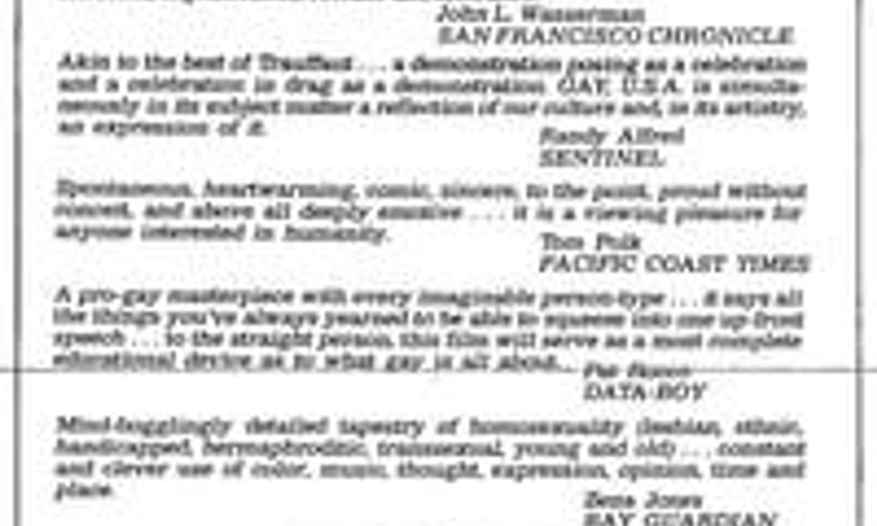 header image for Gay USA