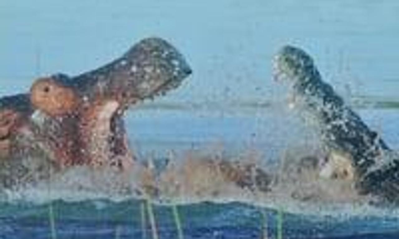 header image for Hippo vs Croc