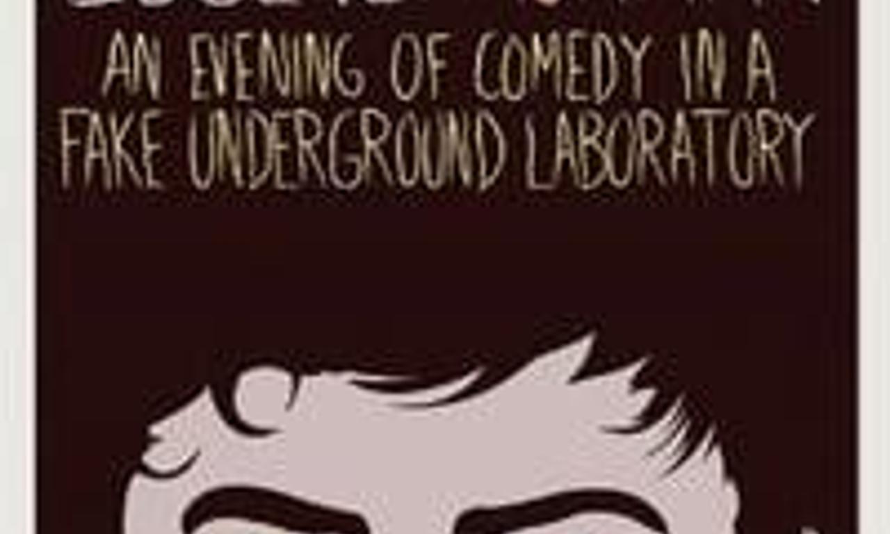 header image for Eugene Mirman: An Evening of Comedy in a Fake Underground Laboratory