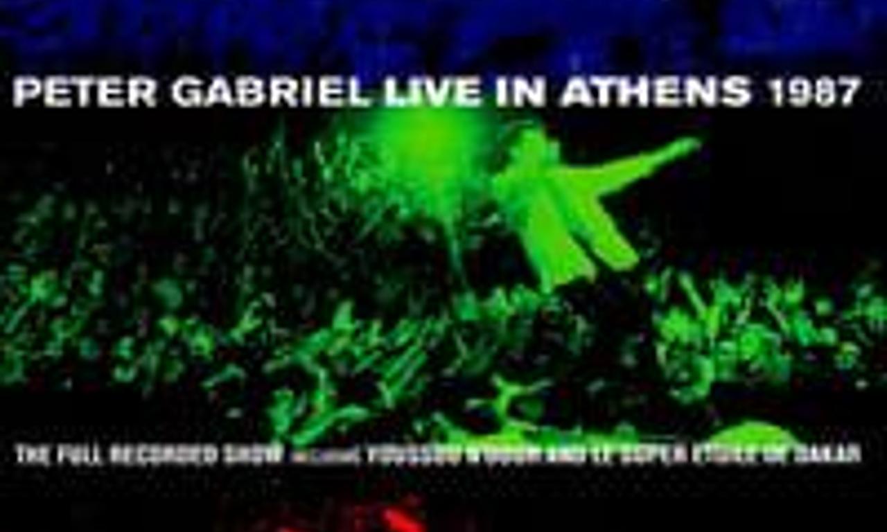 header image for Peter Gabriel - Live In Athens 1987