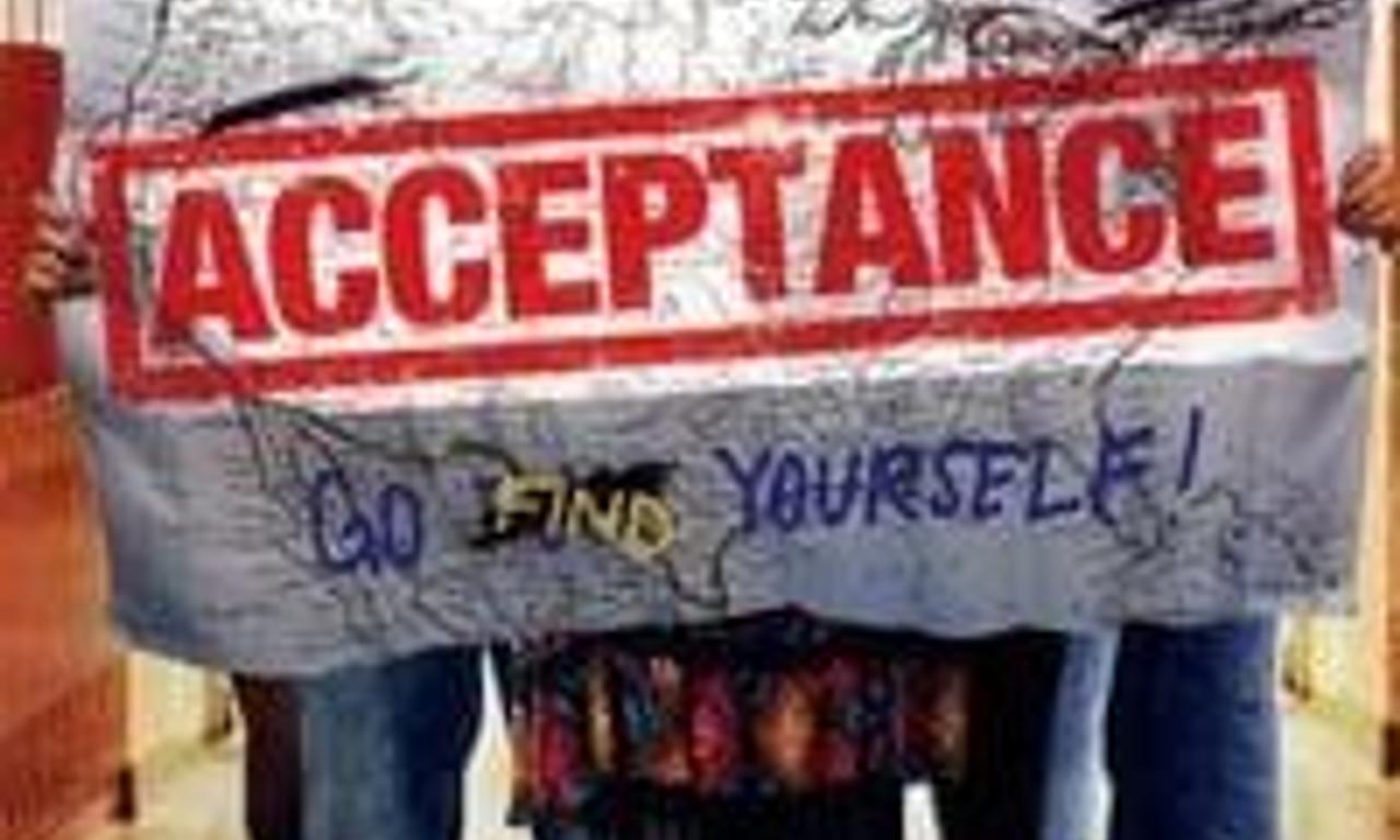 header image for Acceptance