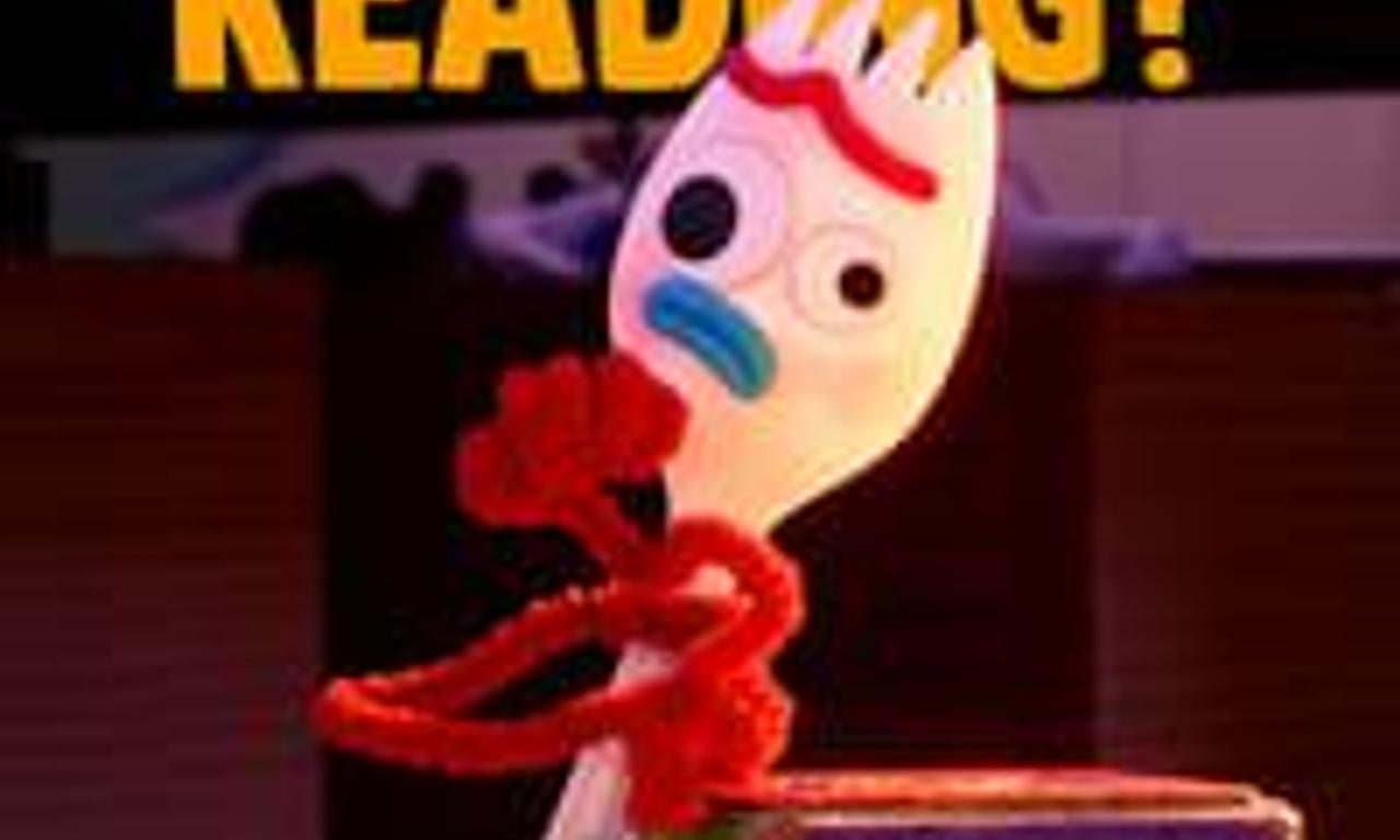 header image for Forky Asks a Question: What Is Reading?