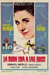 La boda era a las doce