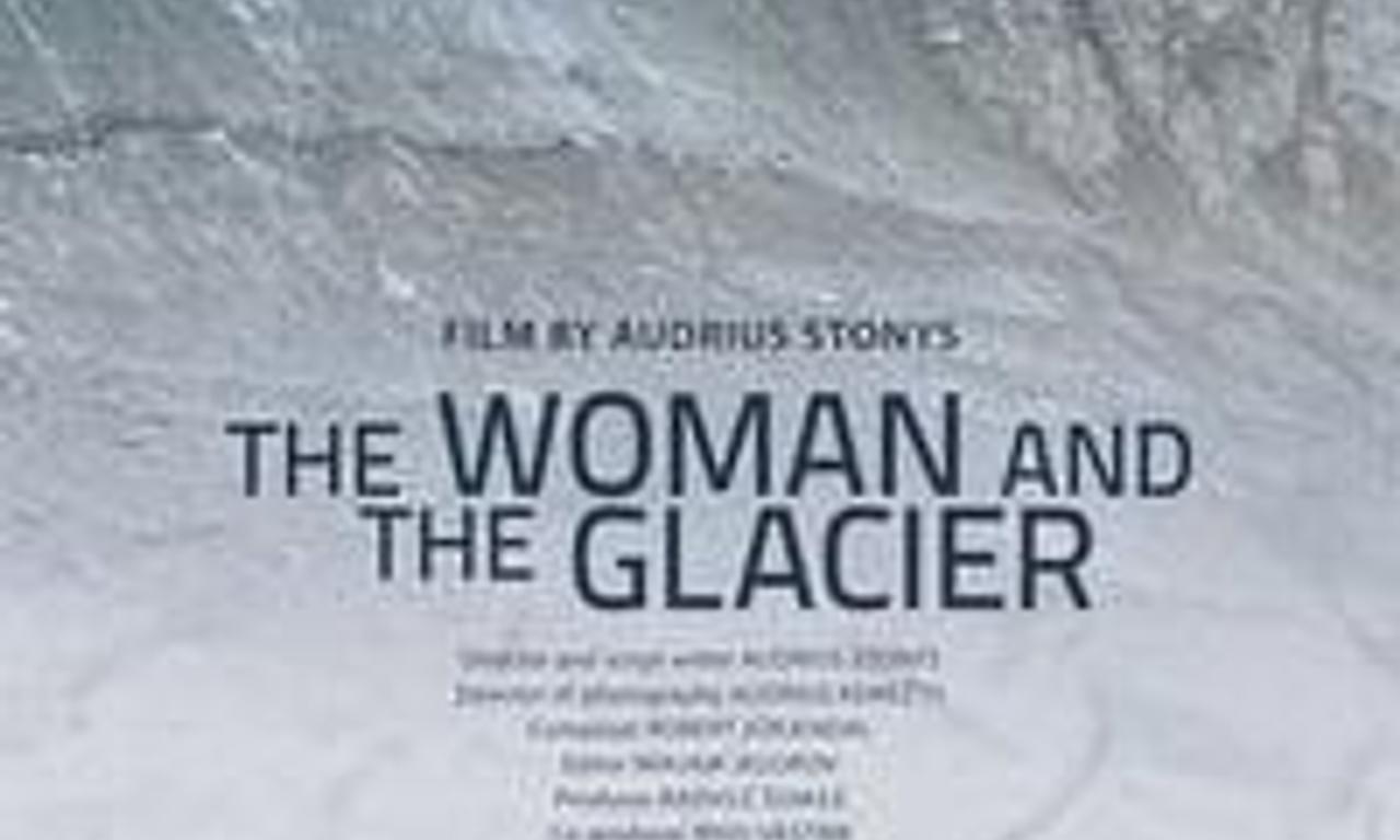 header image for Woman and the Glacier