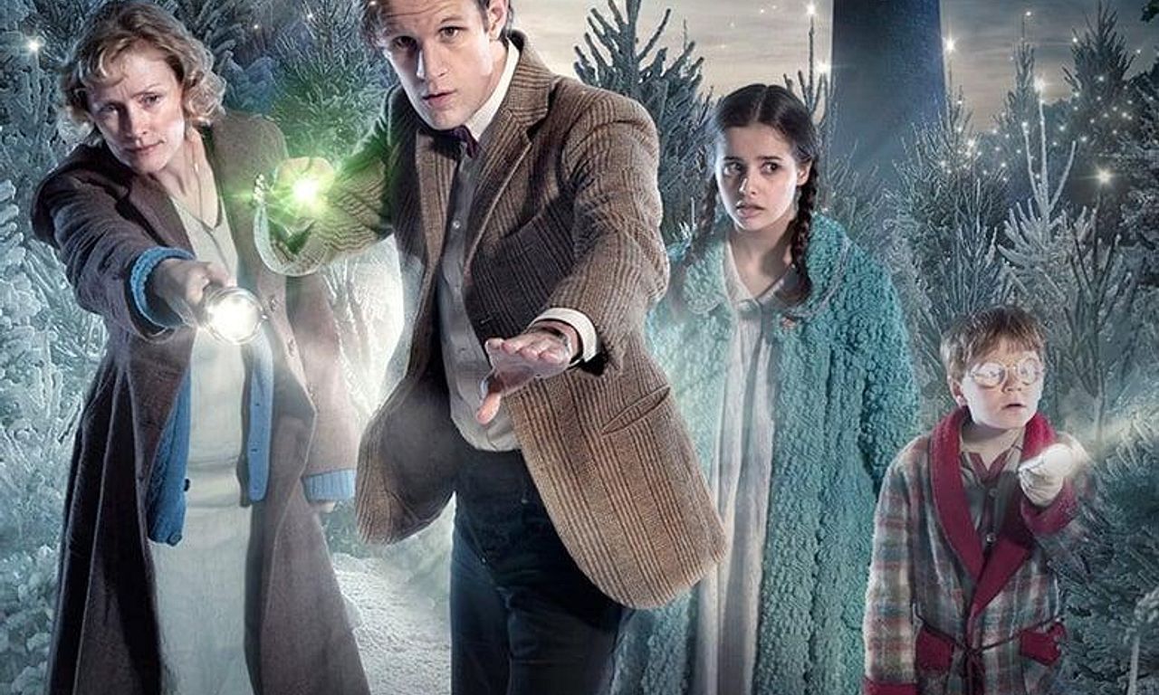 header image for Doctor Who: The Doctor, the Widow and the Wardrobe