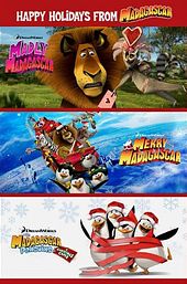 Dreamworks Happy Holidays from Madagascar