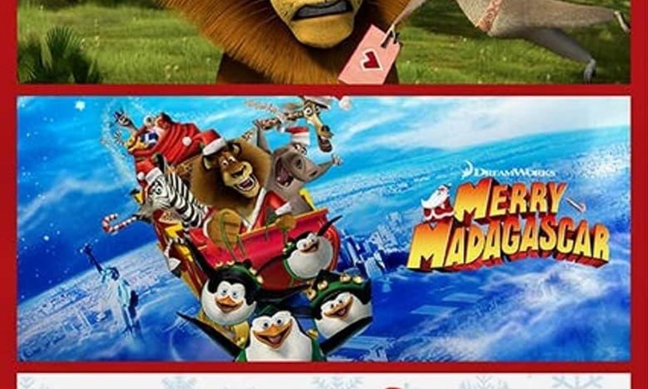 header image for Dreamworks Happy Holidays from Madagascar