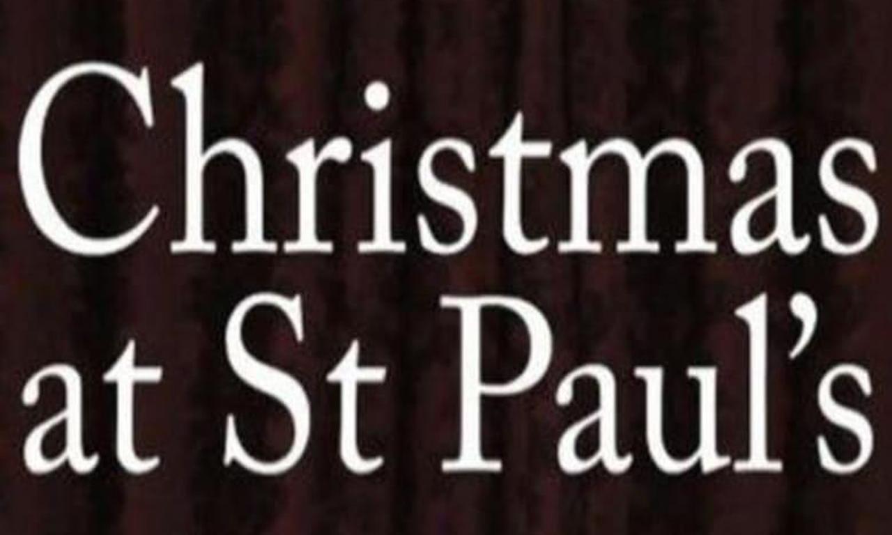 header image for Christmas at St Paul's