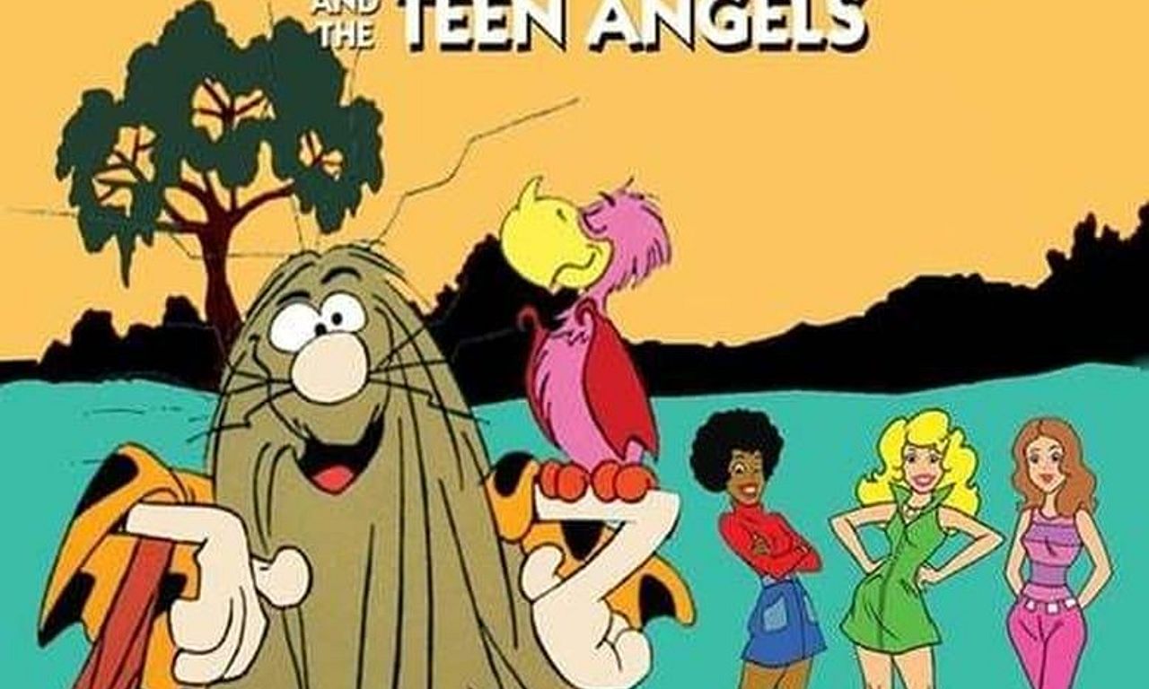 header image for Captain Caveman and the Teen Angels