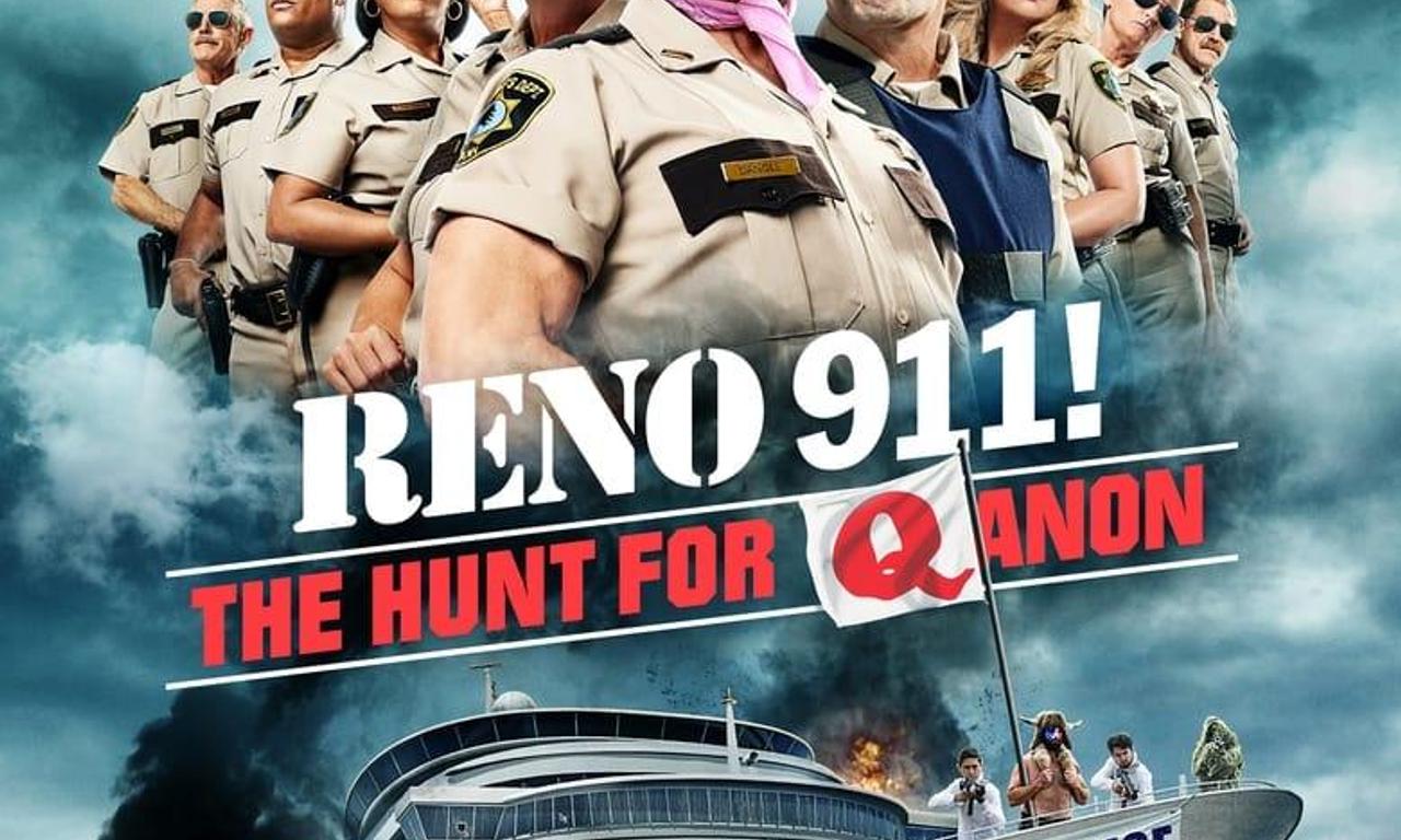 header image for Reno 911! The Hunt for QAnon