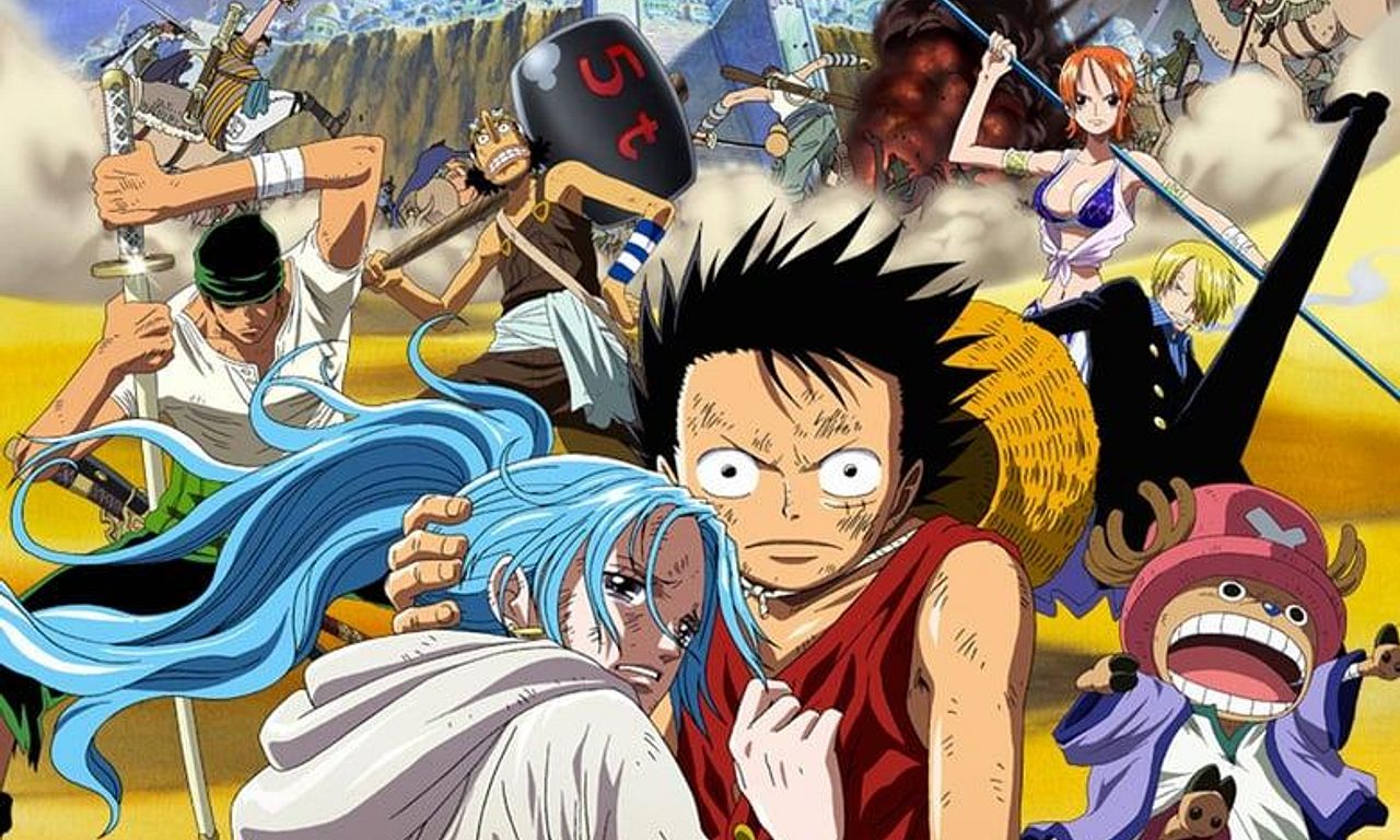 header image for One Piece: The Desert Princess and the Pirates: Adventure in Alabasta